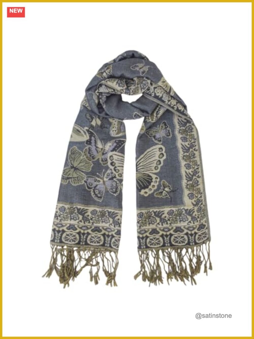 Paisley Pashmina Shawl Wrap for Women Evening Dress Soft Lightweight Scarf
